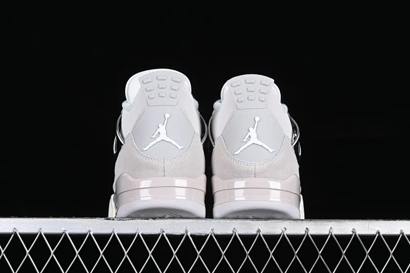 All categories Air Jordan Jordan series basketball shoes Air Jordan 4 GX foreign trade version Air Jordan 4 Retro "Frozen Moments" AJ4 Joe 4 electroplated silver AQ9129-001